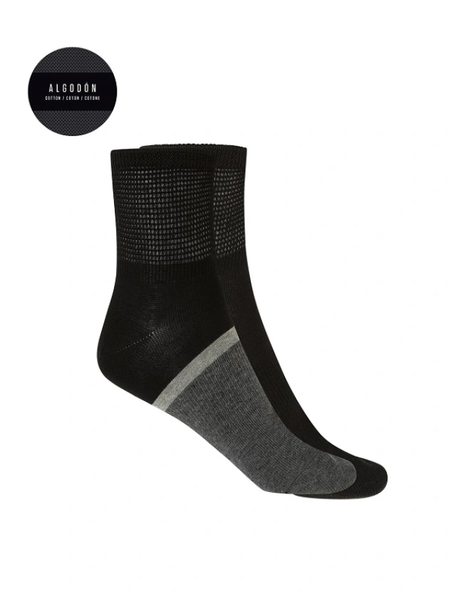 CALCETIN MUJER DUPLO DEPORTIVO PUNTO BLANCO