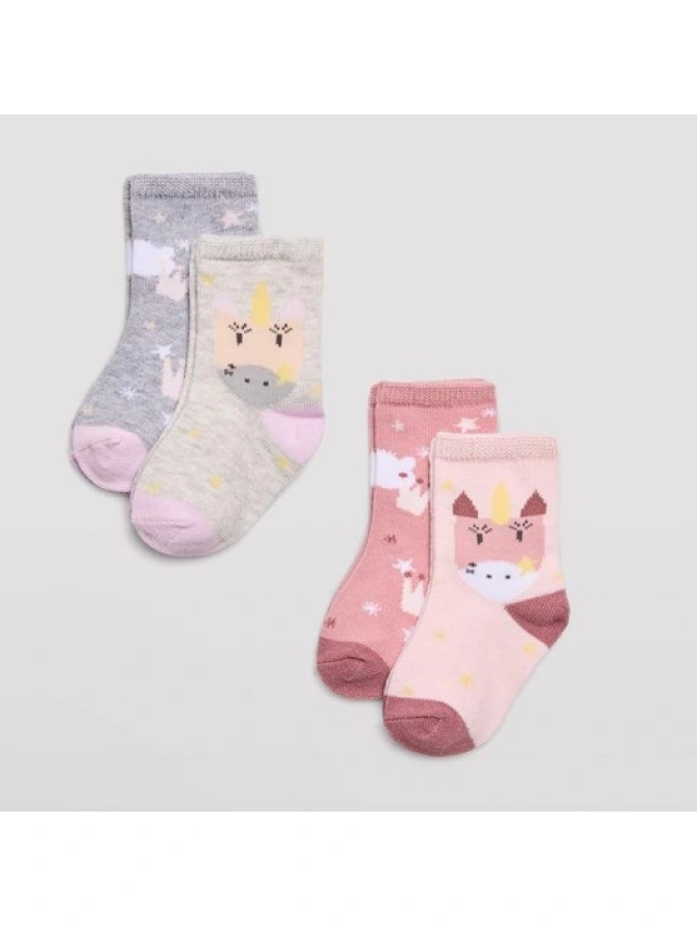 CALCETÍN BEBÉ PACK2 Y.MORA