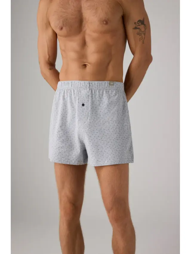 BÓXER HOMBRE PUNTO ALGODÓN C/ ABERTURA Y.MORA