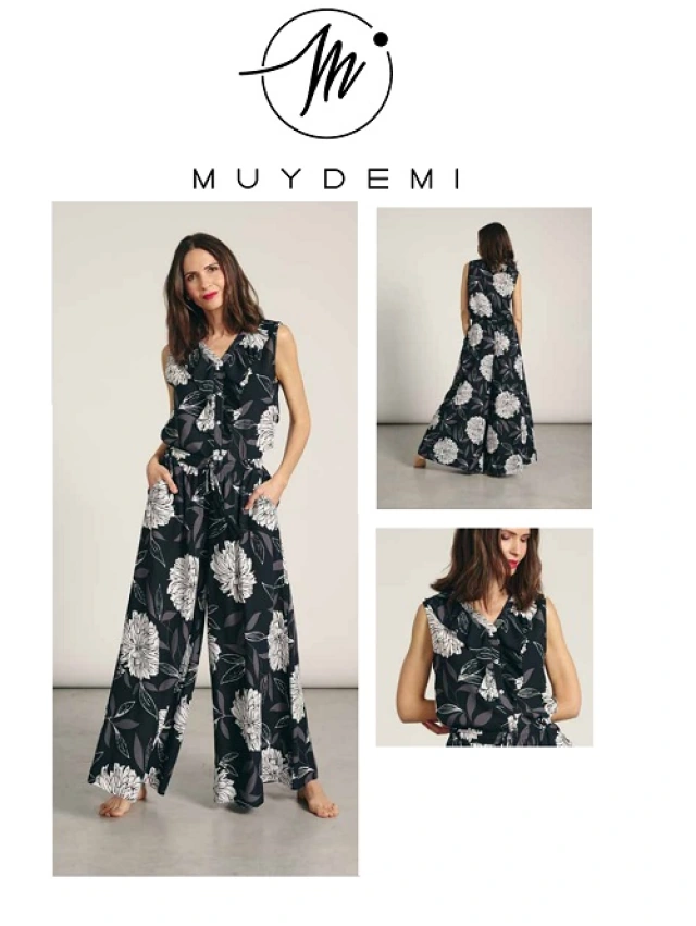 CONJUNTO MUJER PANTALON Y BLIUSA MUYDEMI