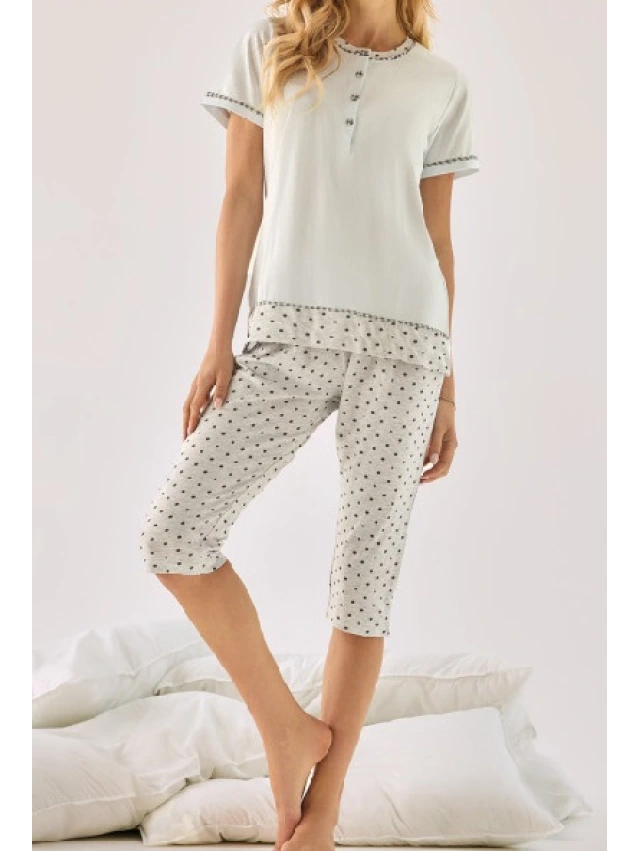 PIJAMA MUJER PIRATA ALGODON INFIORE