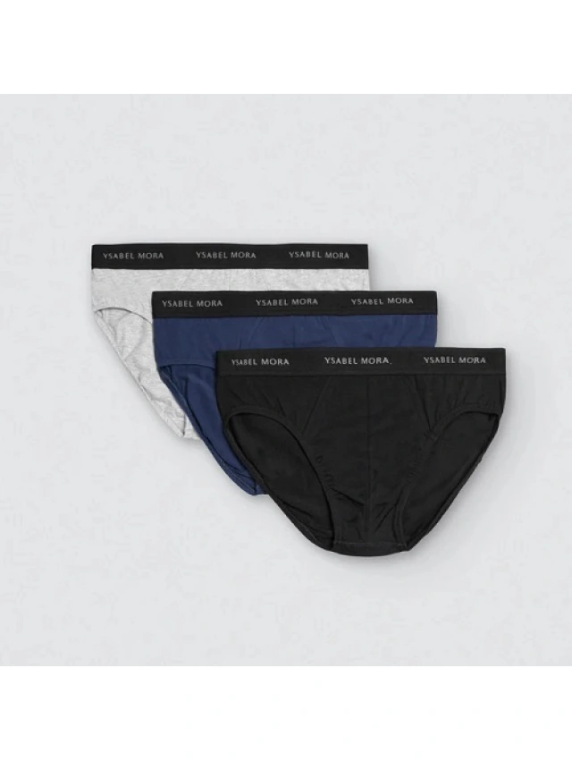 SLIP HOMBRE PACK3 Y. MORA