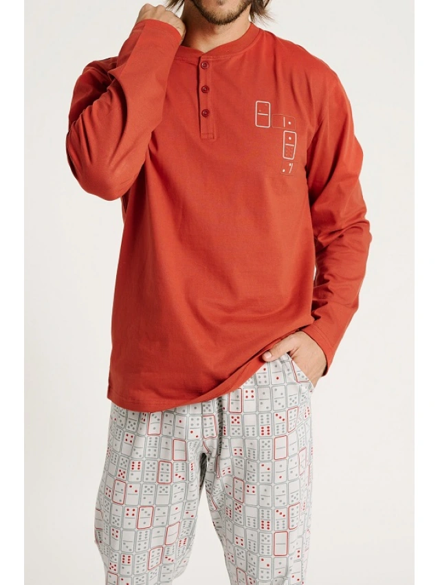PIJAMA HOMBRE 100% ALGODÓN MUYDEMI