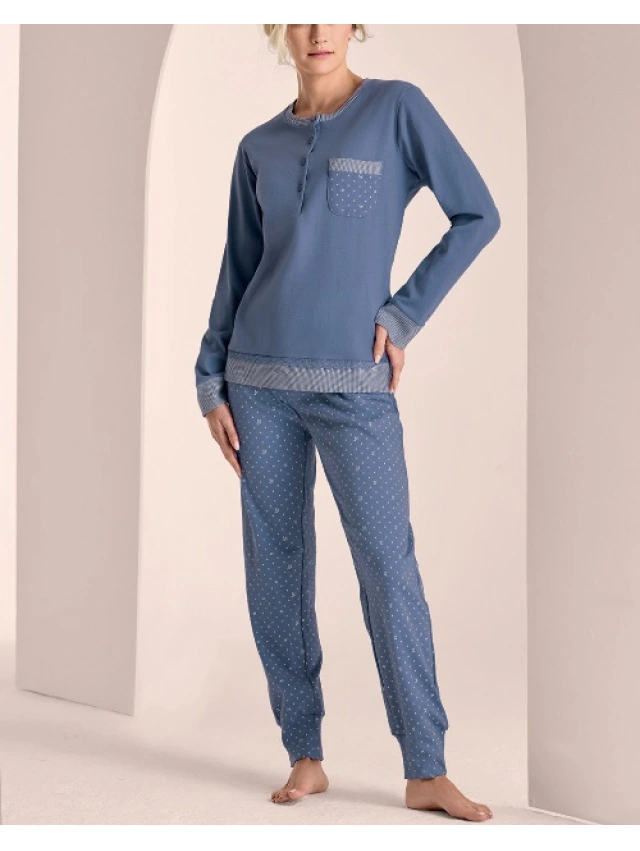 PIJAMA MUJER 100% ALGODON INFIORE