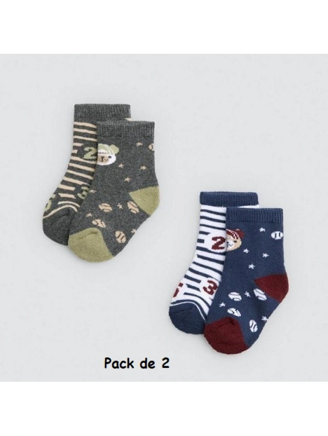 CALCETIN PACK2 BEBÉ TÉRMICO Y. MORA
