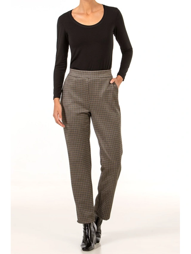 PANTS VICHYSUEDE JANIRA