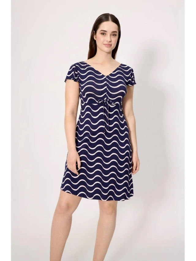 VESTIDO MANGA CORTA Y. MORA