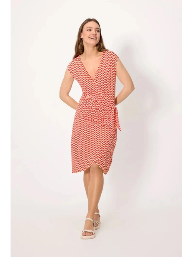 VESTIDO CORTO CRUZADO Y. MORA