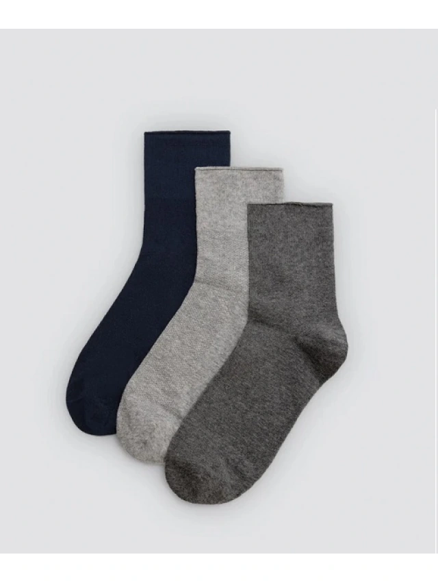 PACK3 CALCETINES TRANSPIRABLE HOMBRE Y.MORA