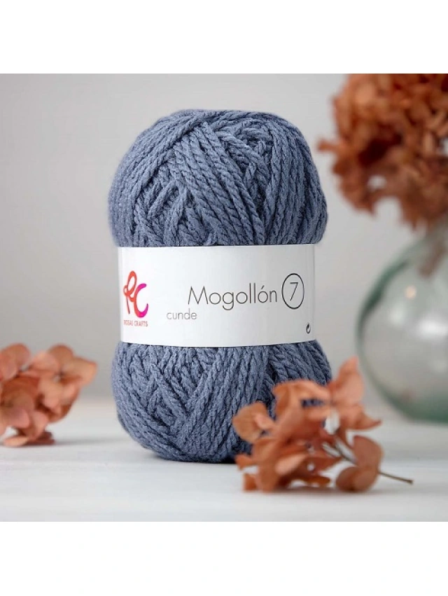 LANA DE INVIERNO MOGOLLON 7 ROSAS CRAFTS