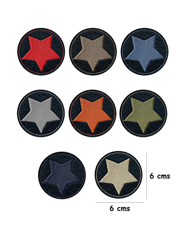 APLICACION BORDADA ESTRELLA