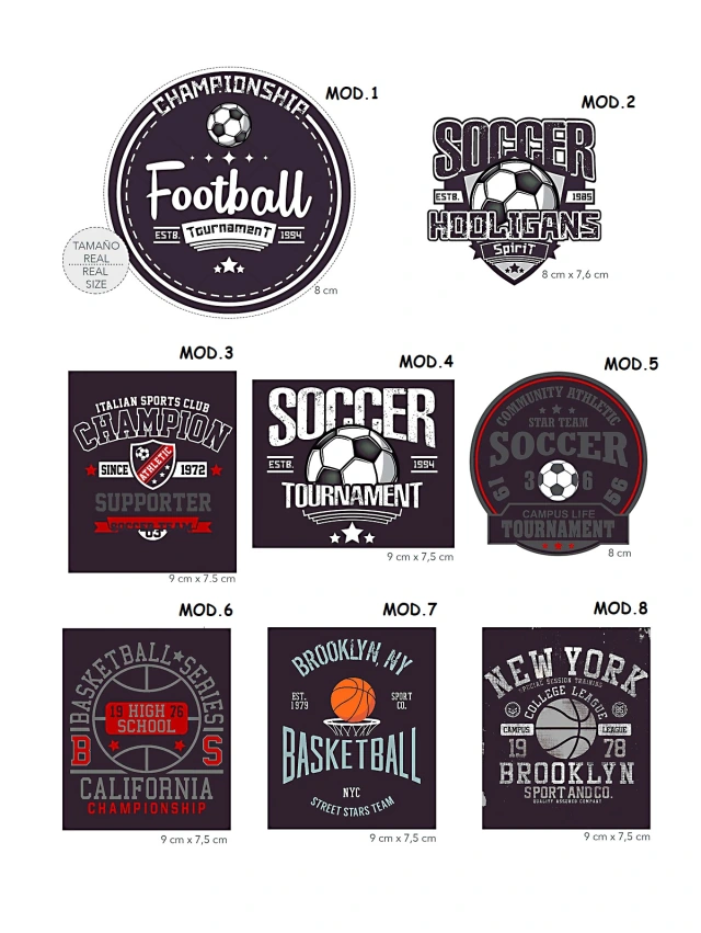 APLICACION FUTBOL SERIGRAFIA