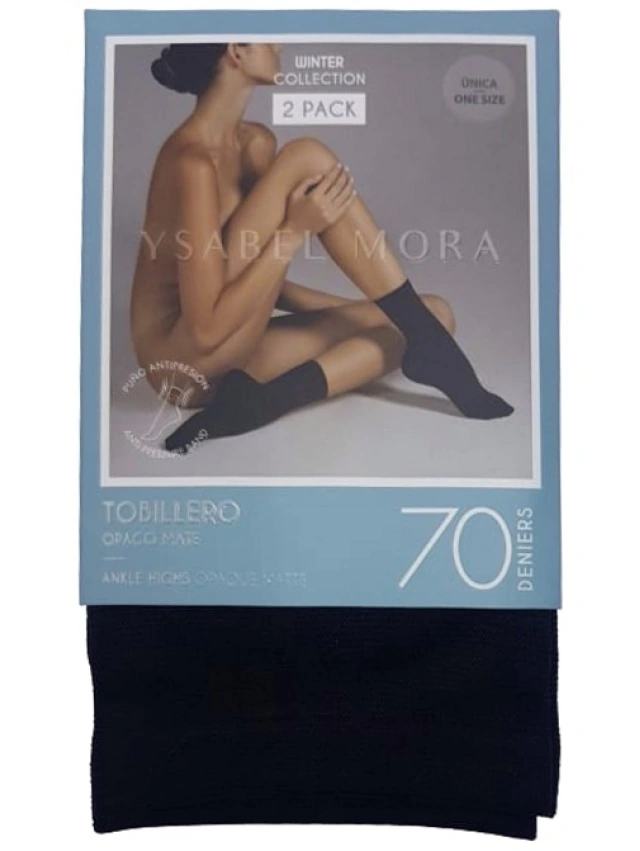TOBILLERO MUJER 70 DEN Y. MORA