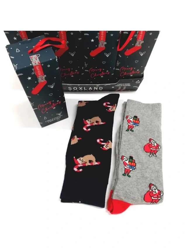 CALCETIN UNISEX NAVIDAD SOXLAND