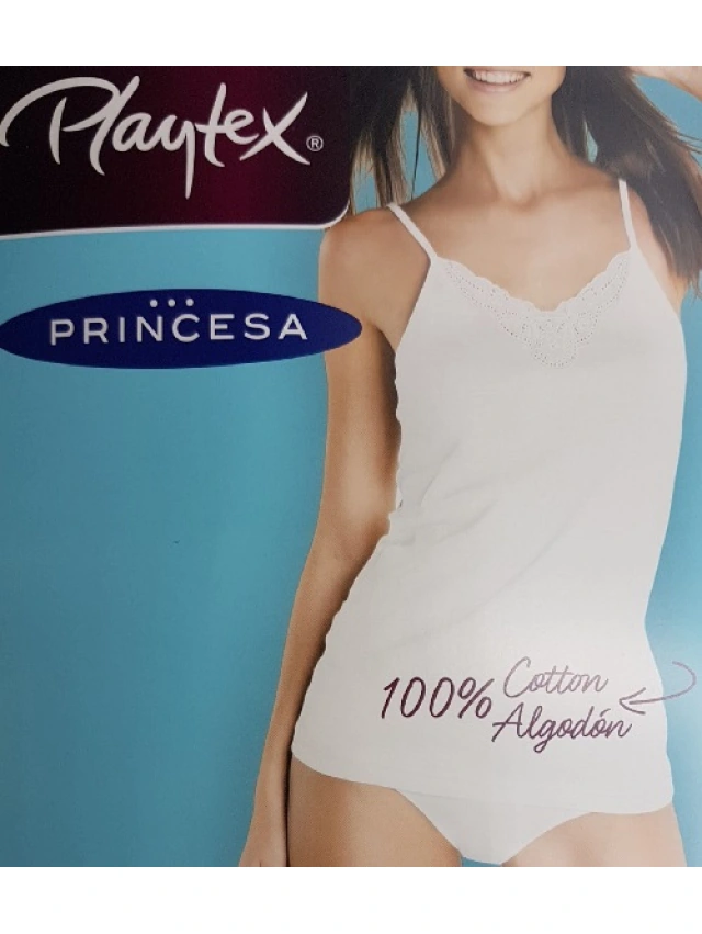 CAMISETA TIRANTE FINO SEÑORA PLAYTEX