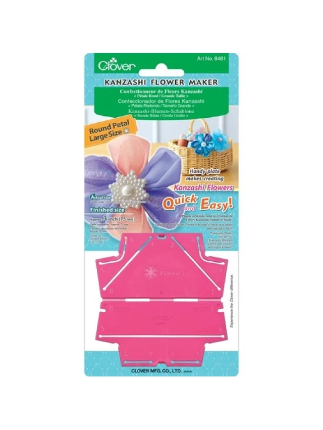 FLOR PETALO REDONDA GRANDE CLOVER